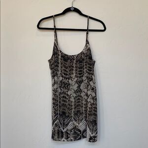 Show Me Your Mumu Snake Skin Flowy Top